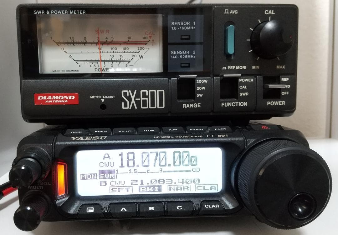 八重洲 FT-891M 50Wトランシーバー（現状渡し）