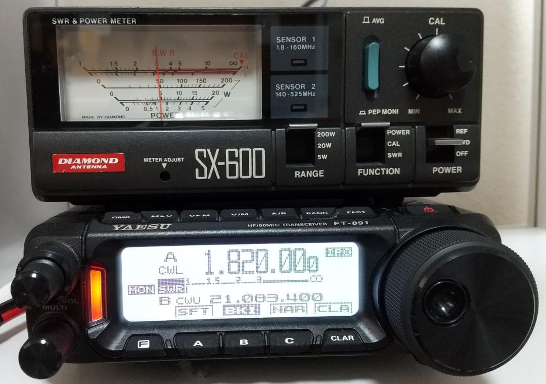 八重洲 FT-891M 50Wトランシーバー（現状渡し）