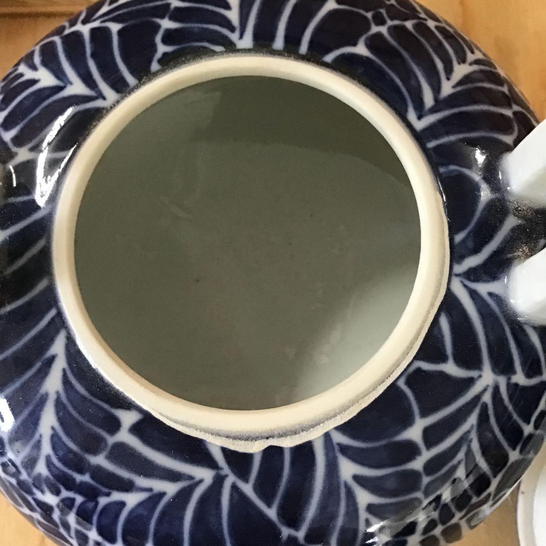 茶道具 染付香炉 河本 礫亭 No21KR