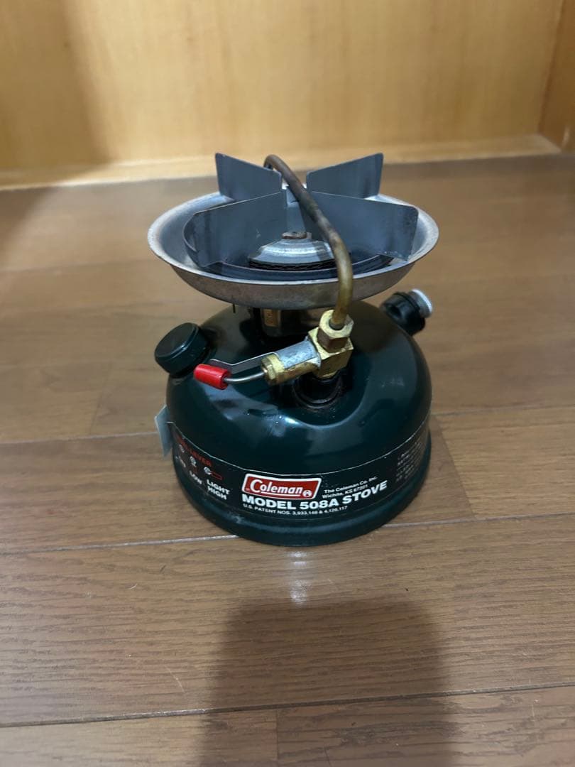 Coleman Model 508A シングルバーナー　+ バルブレンチ