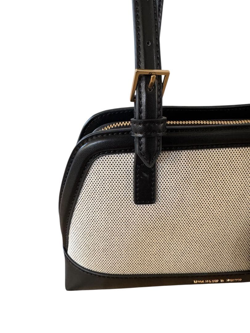 CHARLES & KEITH ハンドバッグ グレー/ブラック