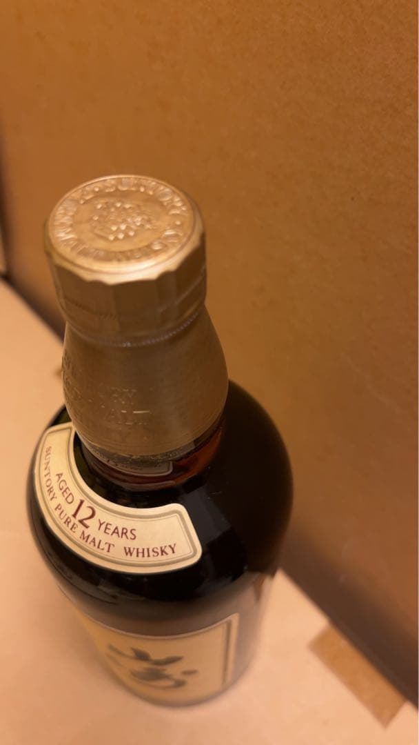 サントリーピュアモルトウイスキー　山崎