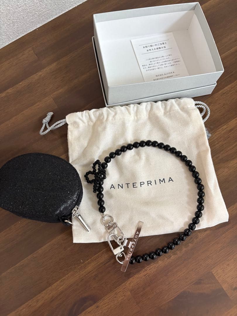 ティノ/マルチケース付きフォンタブストラップ/ブラック