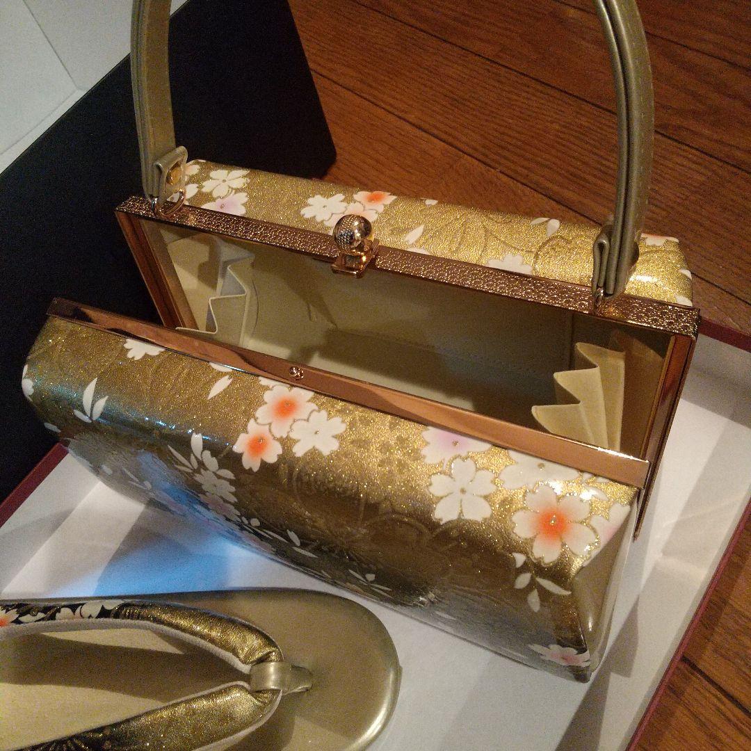 ①振袖・着物用・バックと草履・セットです♪