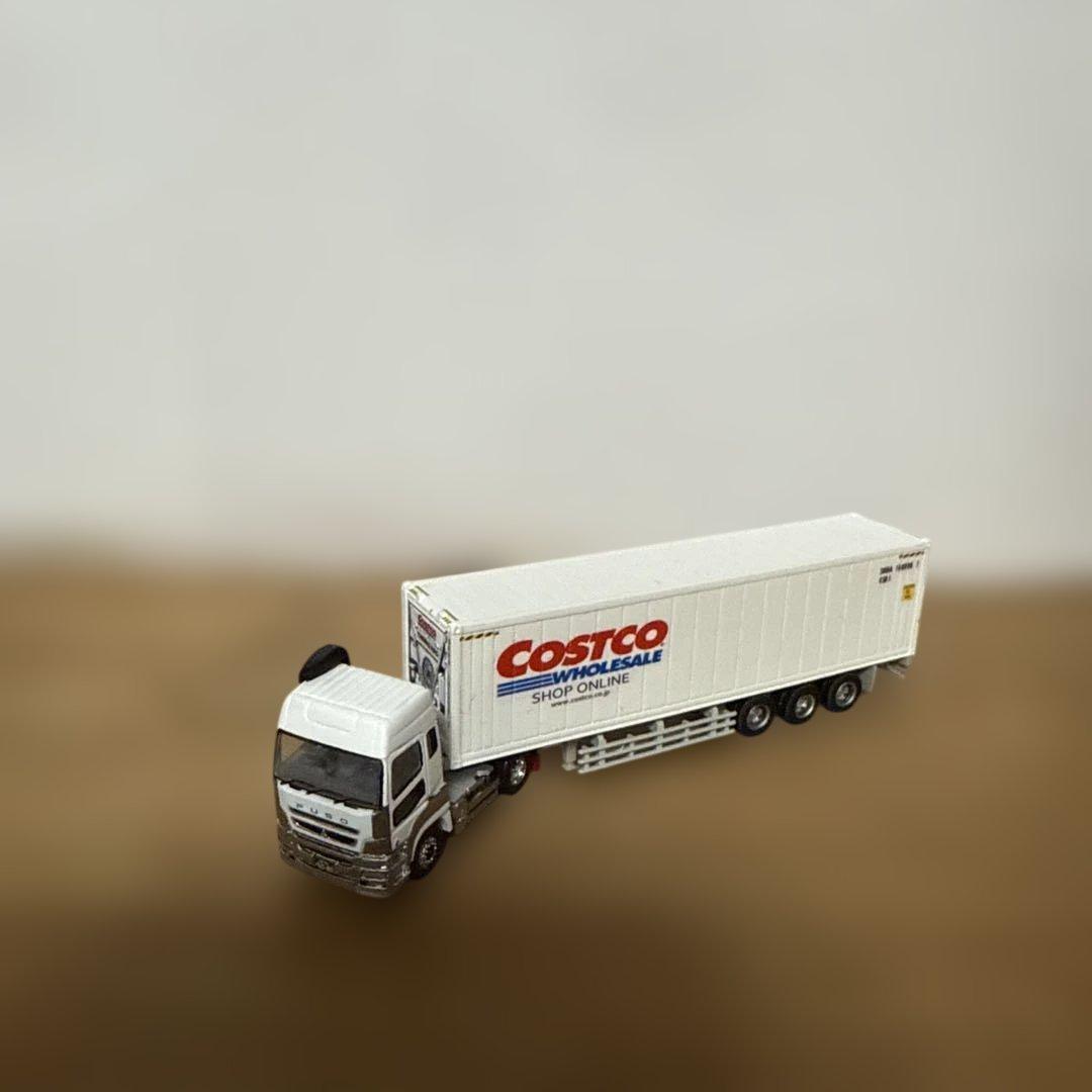 COSTCO トレーラー模型 ホワイト