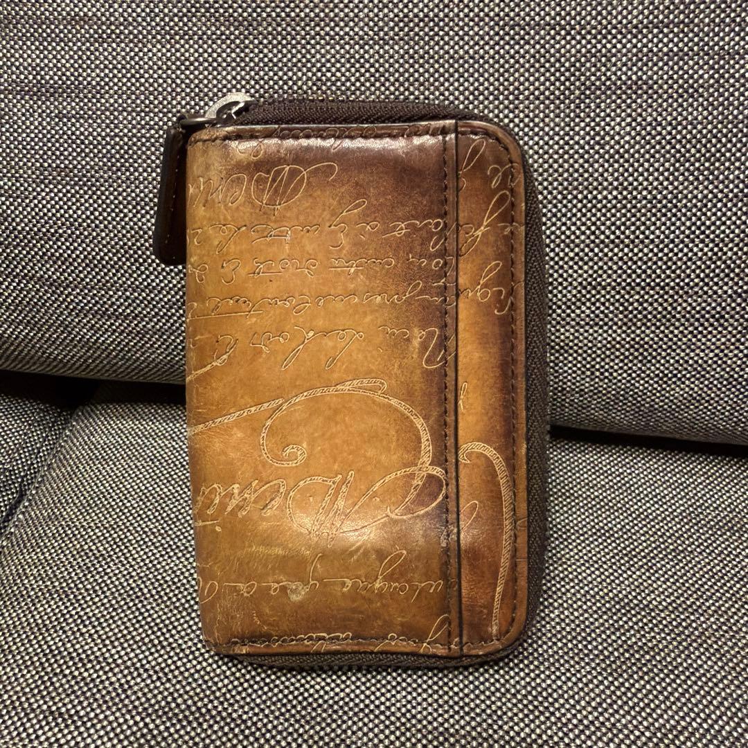 ま*ろ様 Berluti レザー キーケース ブラウン