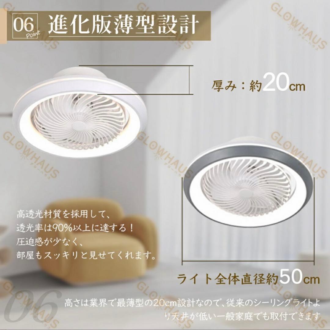 【TTT】GLOWHAUS LEDファンシーリングライト