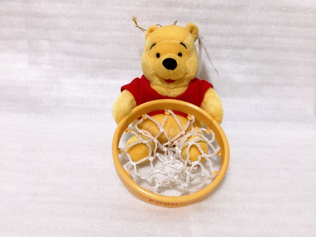 ❤︎Disney❤︎くまのプーさん&ピグレット ミニバスケットゴールぬいぐるみセット