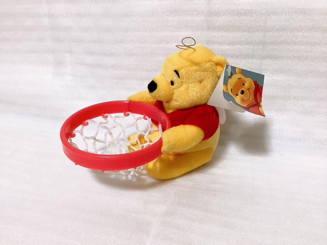 ❤︎Disney❤︎くまのプーさん&ピグレット ミニバスケットゴールぬいぐるみセット