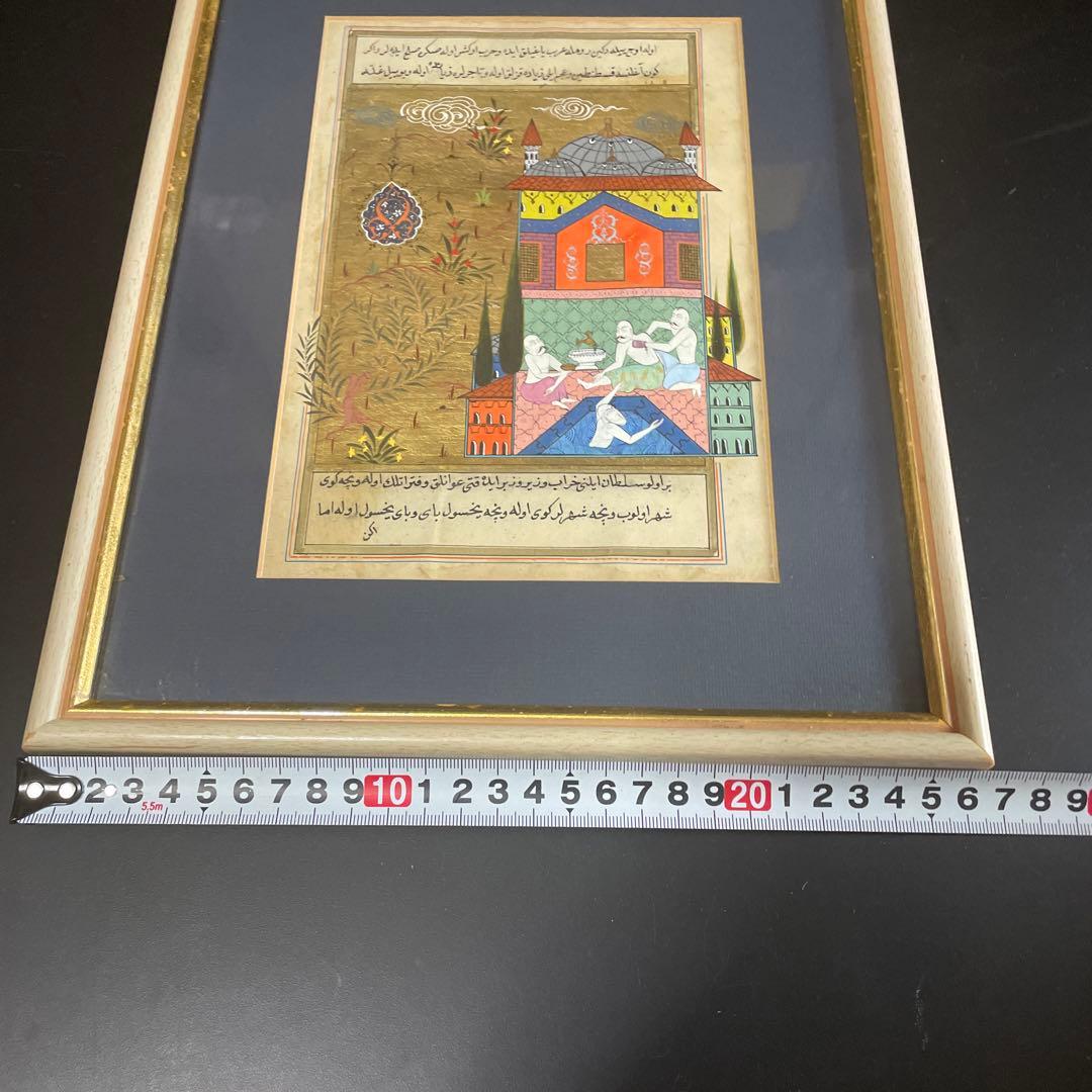 レトロ　外国　古絵　本の挿絵　絵画2