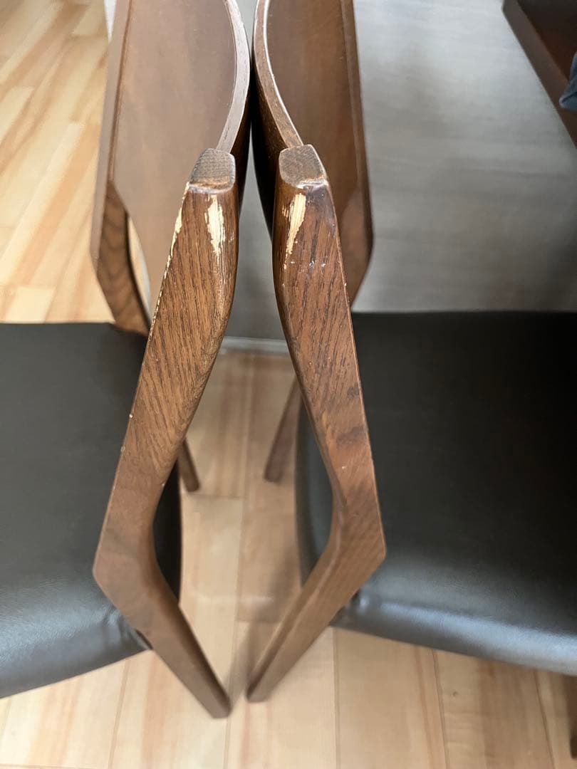 【直接引取】筑波産商　yume2 ダイニングテーブルセット