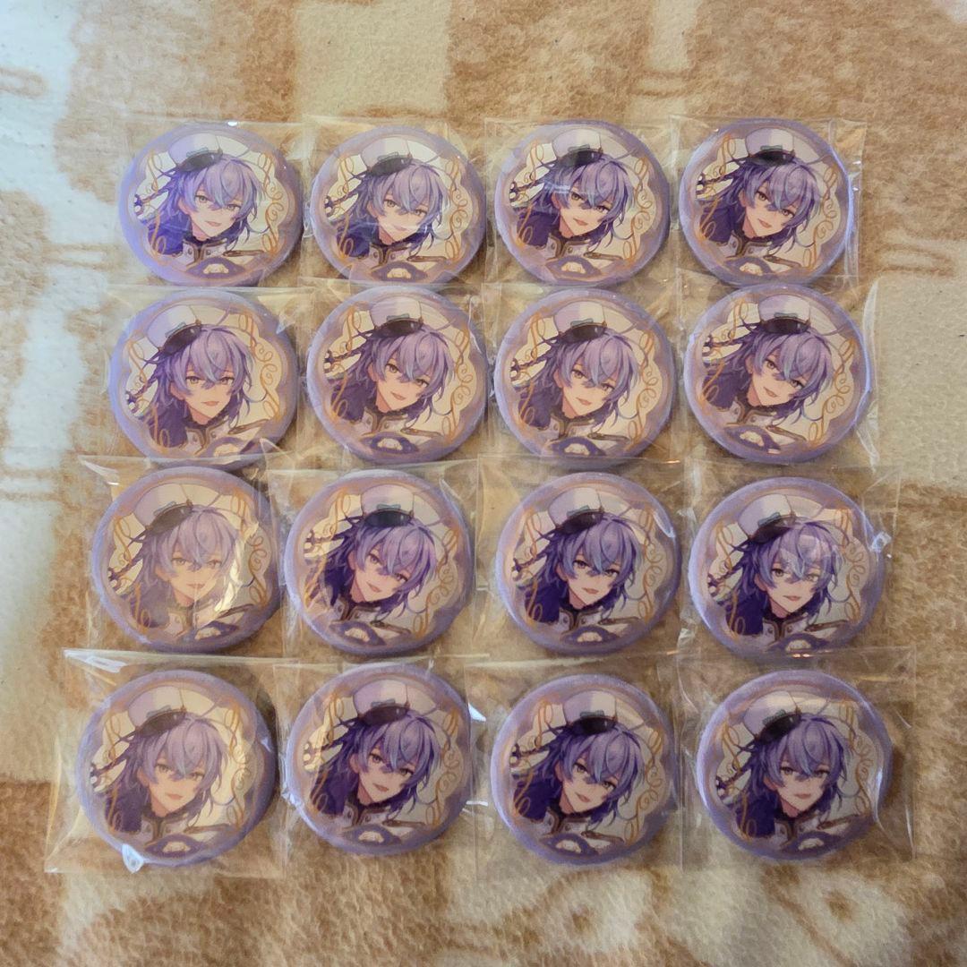 にじさんじ Dytica サンリオ キラキラ缶バッジ 等身 星導ショウ