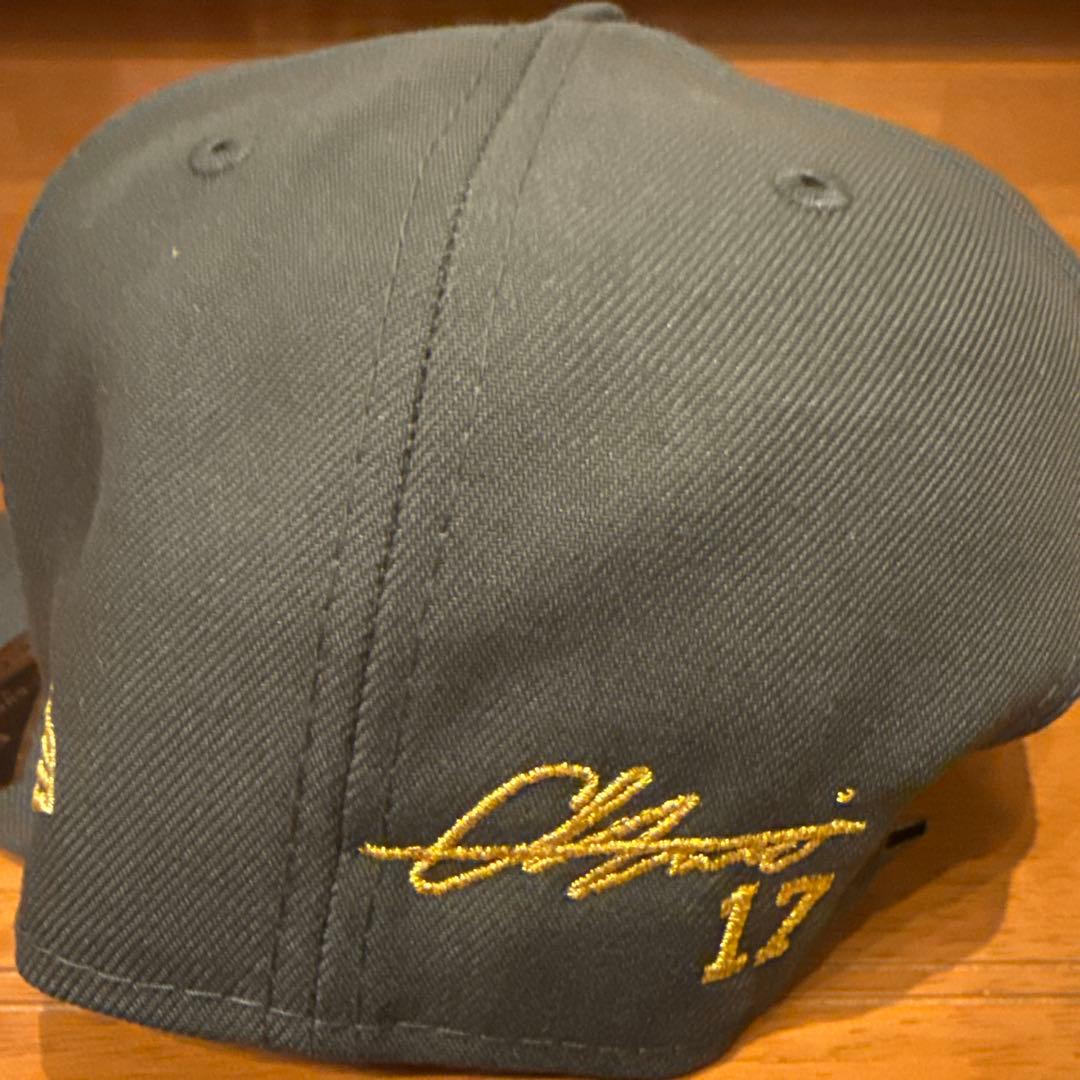 ワールドシリーズ2025 優勝パレード帽子 大谷選手サイン刺繍入り