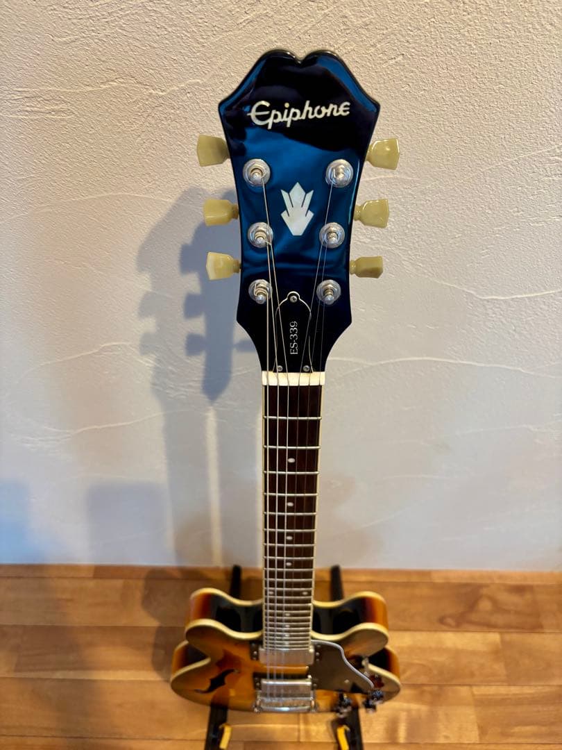 【美品】Epiphone ES-339 Vintage Sunburstセミアコ