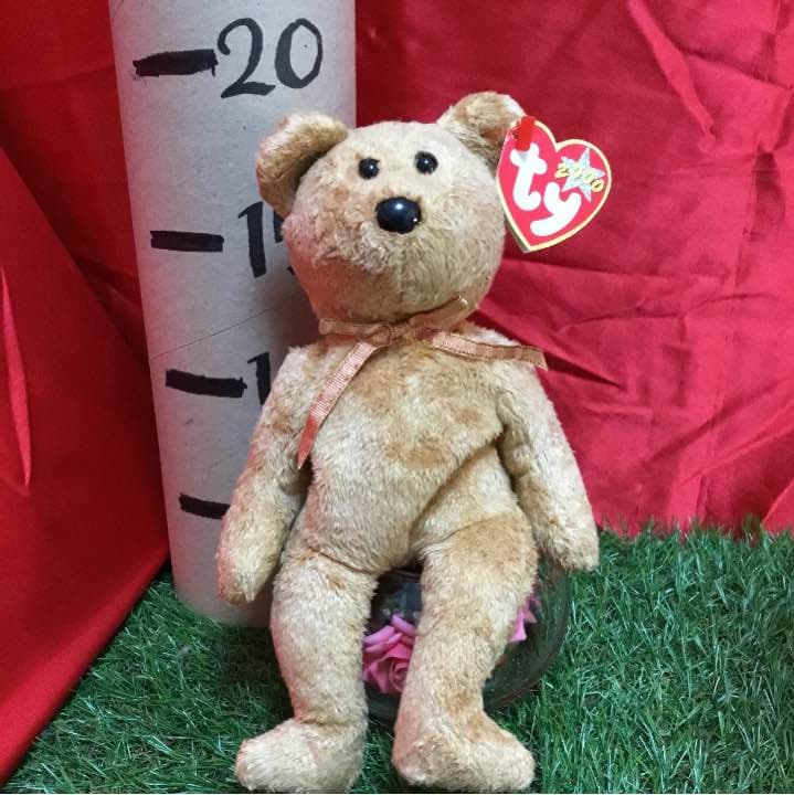4月22日誕生日⚫️カシューナッツくま⚫️Ty ビーニーズ BeanieBaby