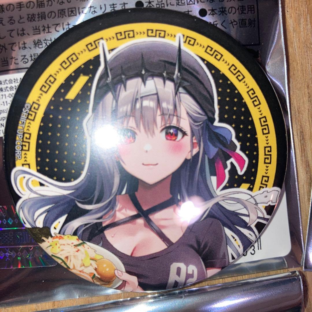 勝利の女神 NIKKE × 野郎ラーメン コラボ 缶バッチ 全10種コンプリート