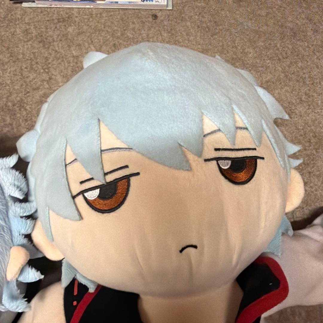 銀魂 くったりクッション(大) 坂田銀時 白夜叉　ぬいぐるみ