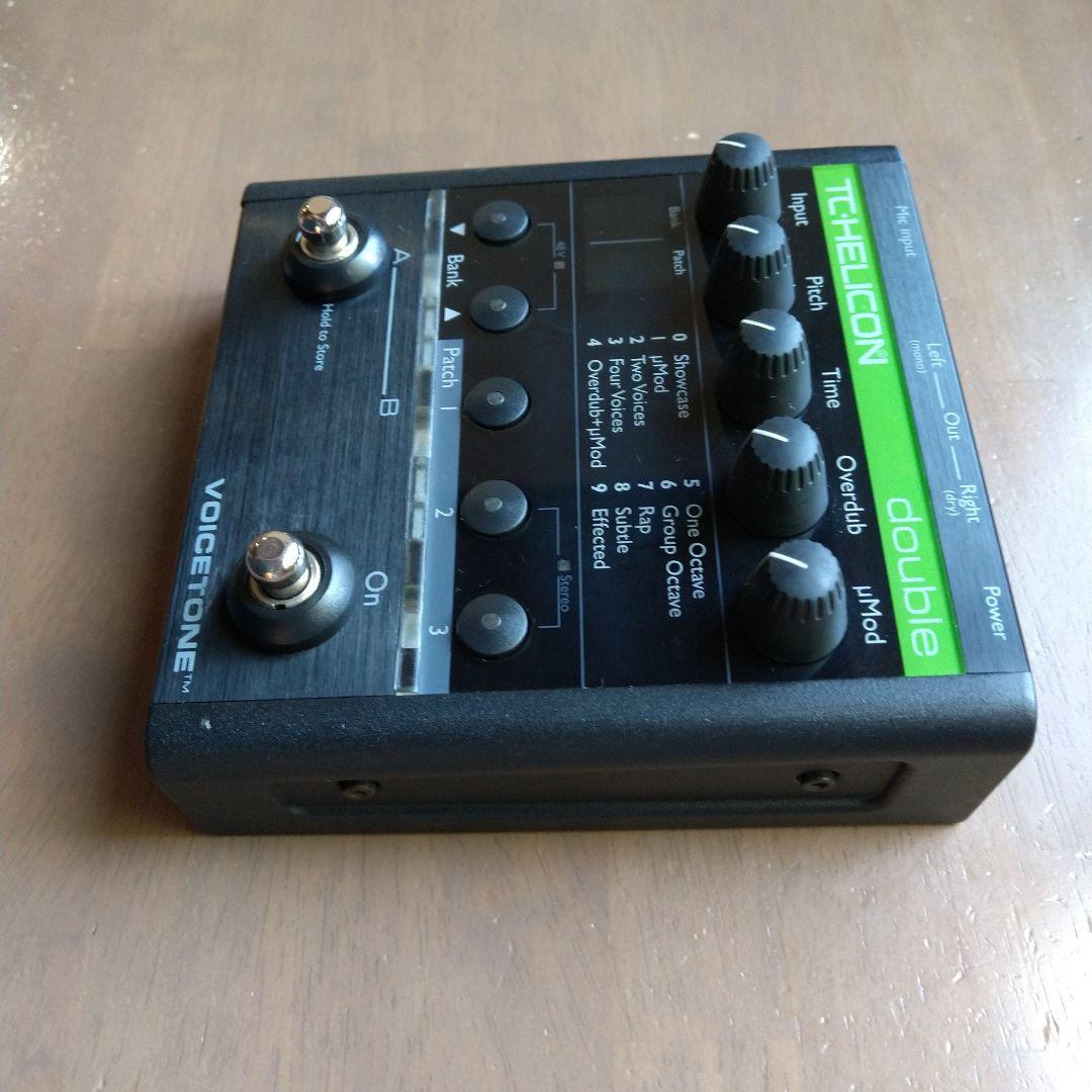 TC-HELICON VoiceTone Double エフェクター ボーカル