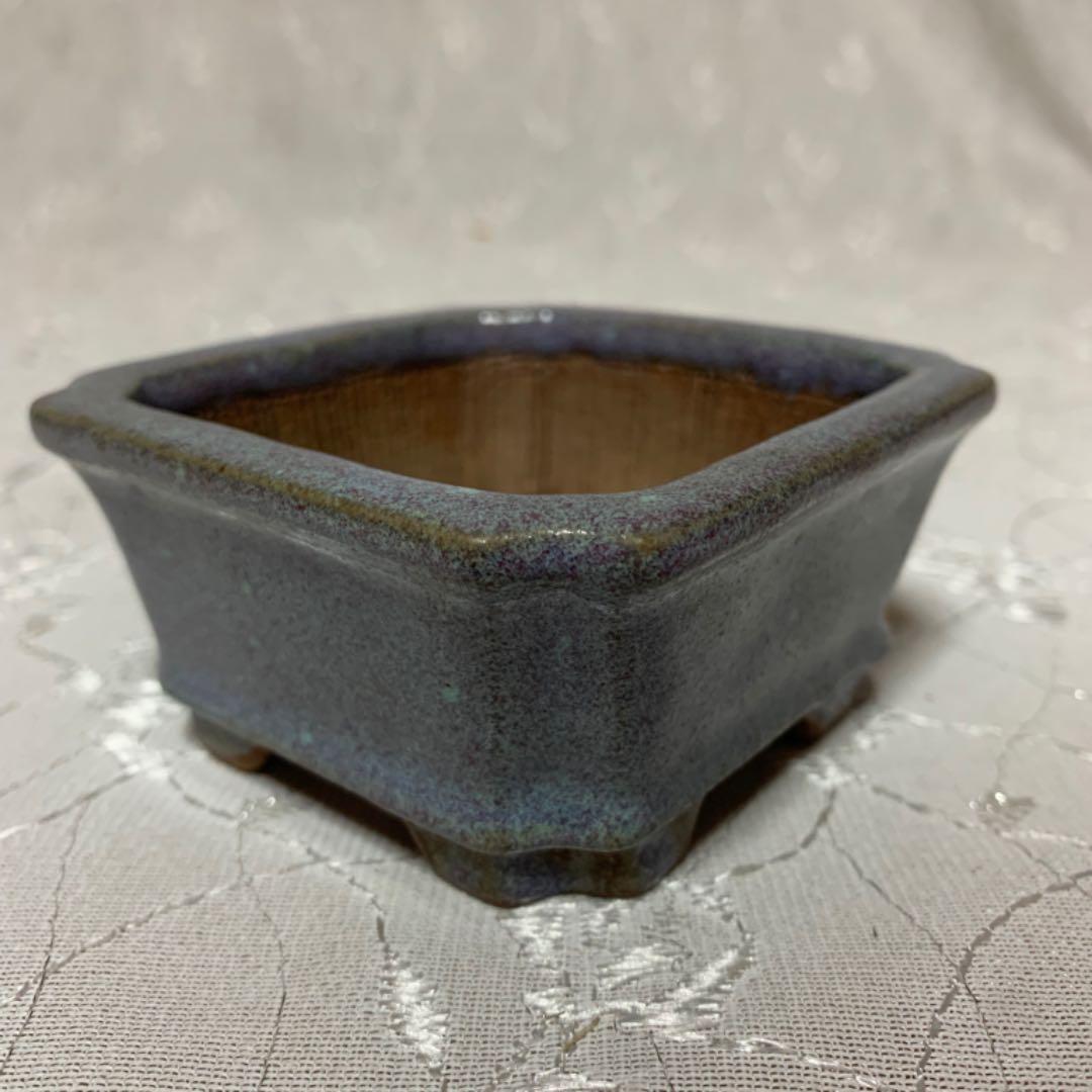 浩山　正方　盆栽鉢