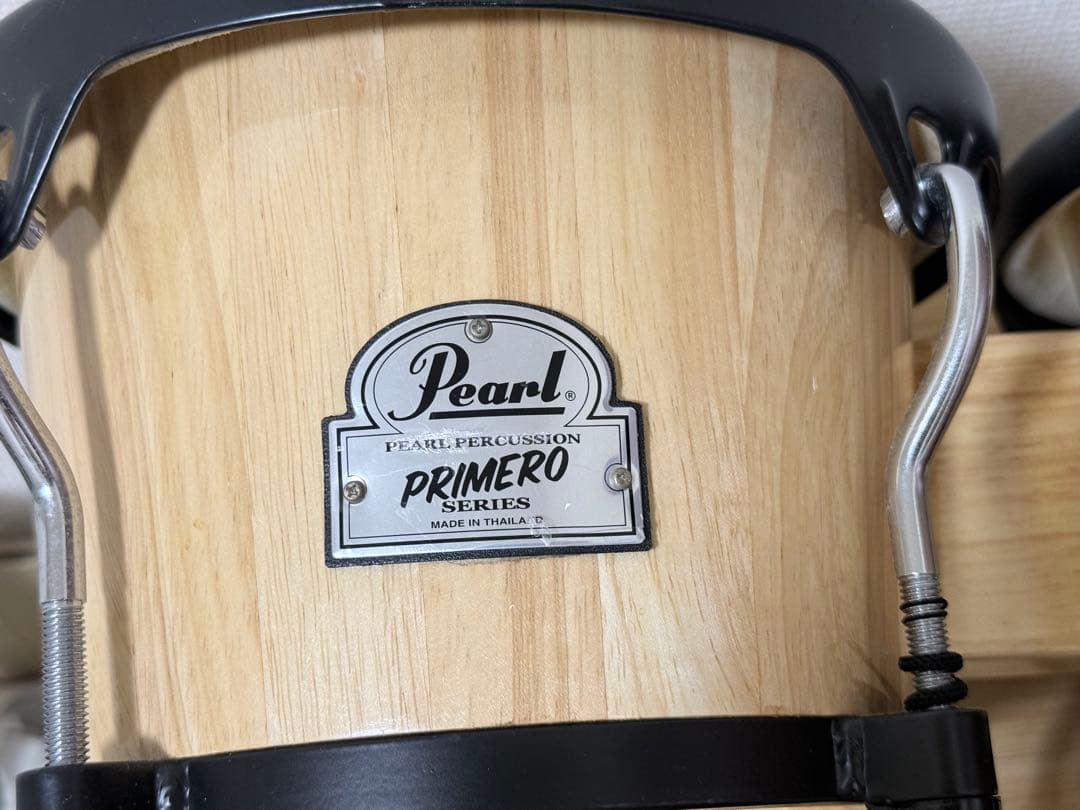 ボンゴ　pearl パール　ツール付き　パーカッション
