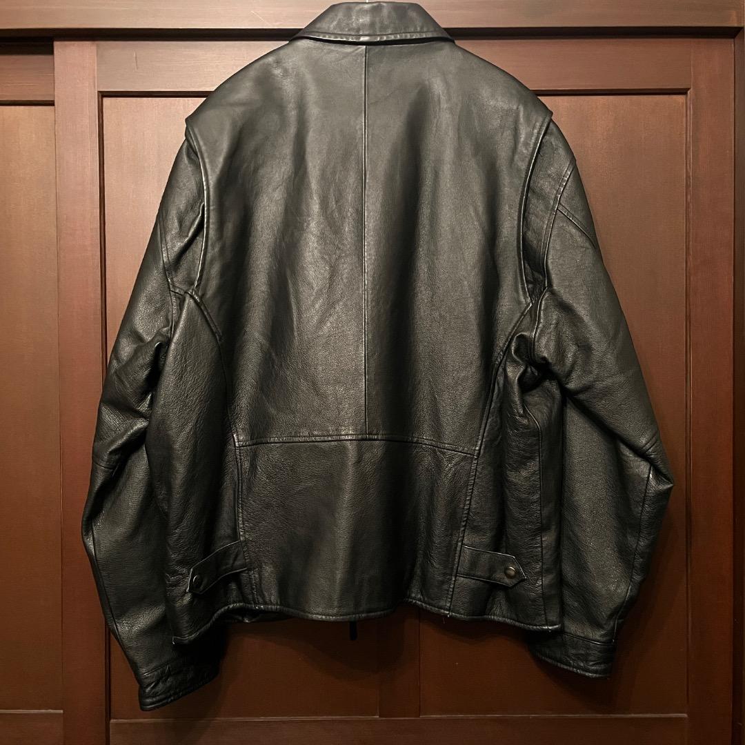 レザージャケット St. John's Bay セントジョンズベイ XL 90s
