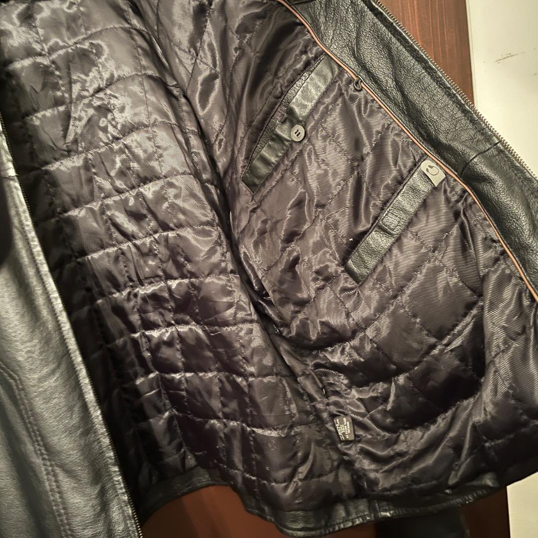 レザージャケット St. John's Bay セントジョンズベイ XL 90s