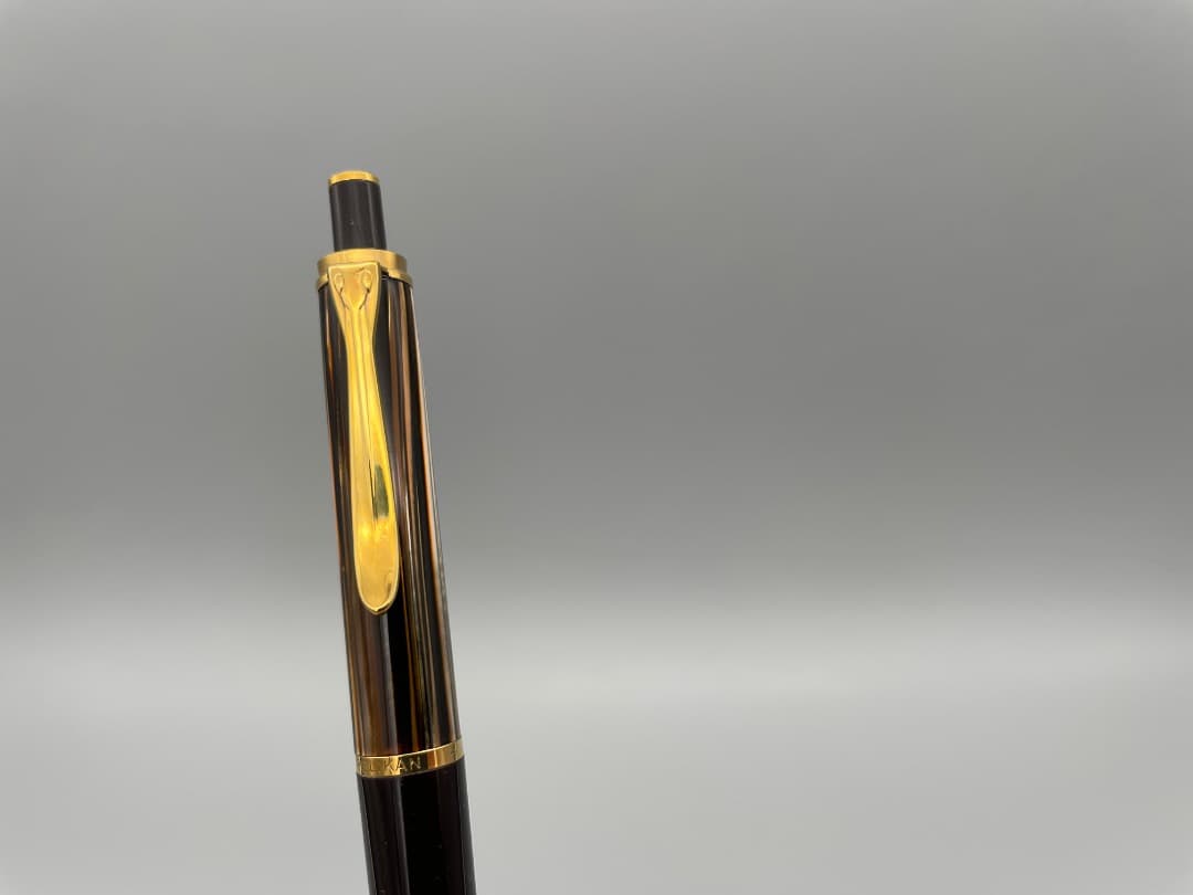 ペリカン スーベレーン D400 旧型 茶縞 0.7mm（軸リング1本）