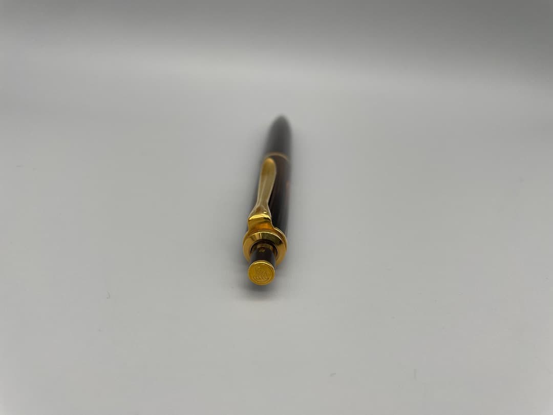 ペリカン スーベレーン D400 旧型 茶縞 0.7mm（軸リング1本）