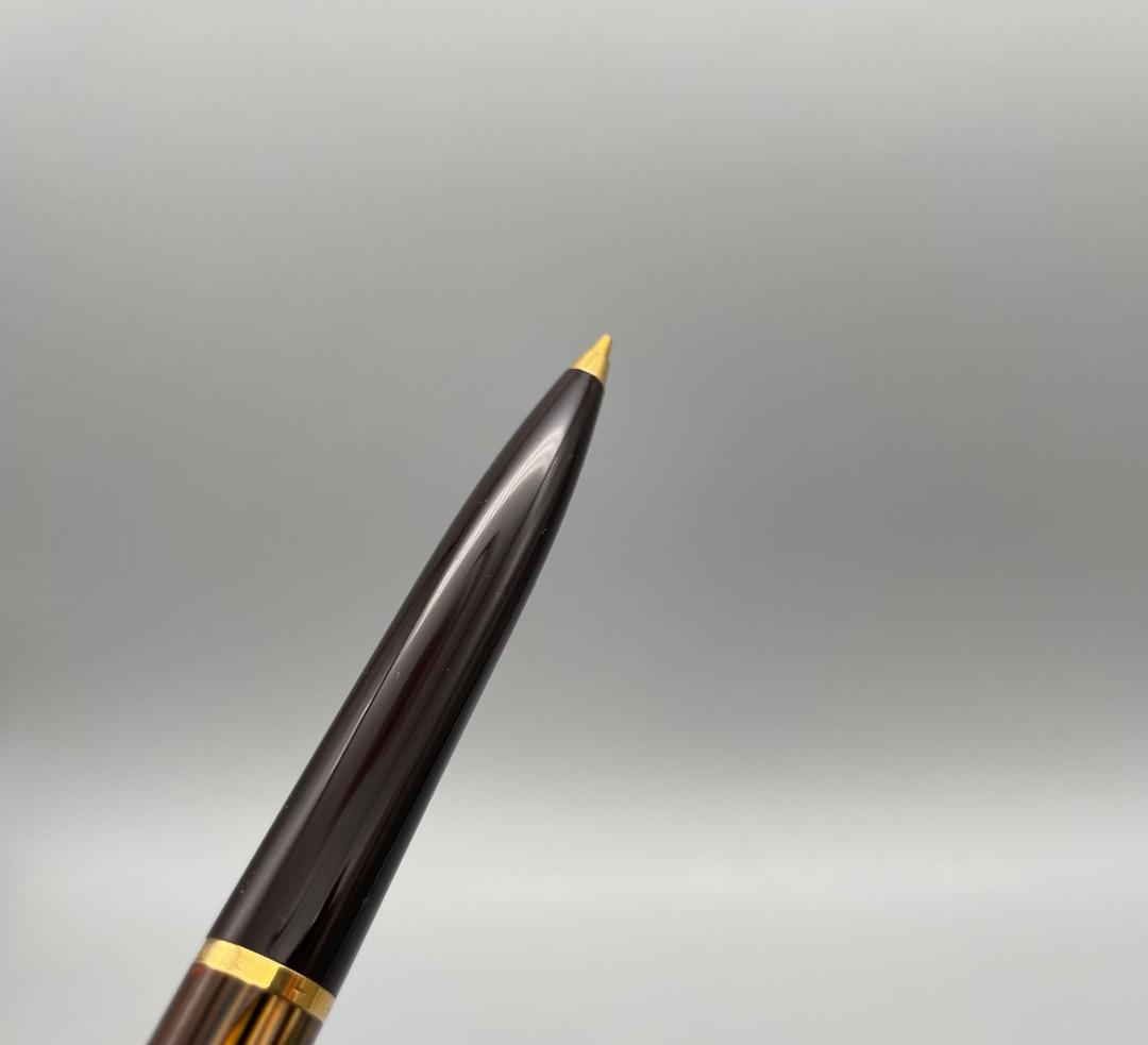 ペリカン スーベレーン D400 旧型 茶縞 0.7mm（軸リング1本）