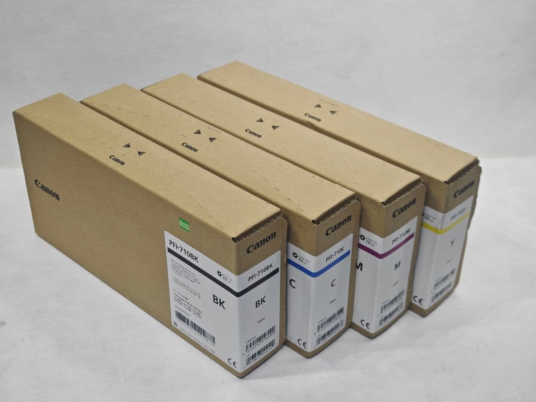 PFI-710の4色セット