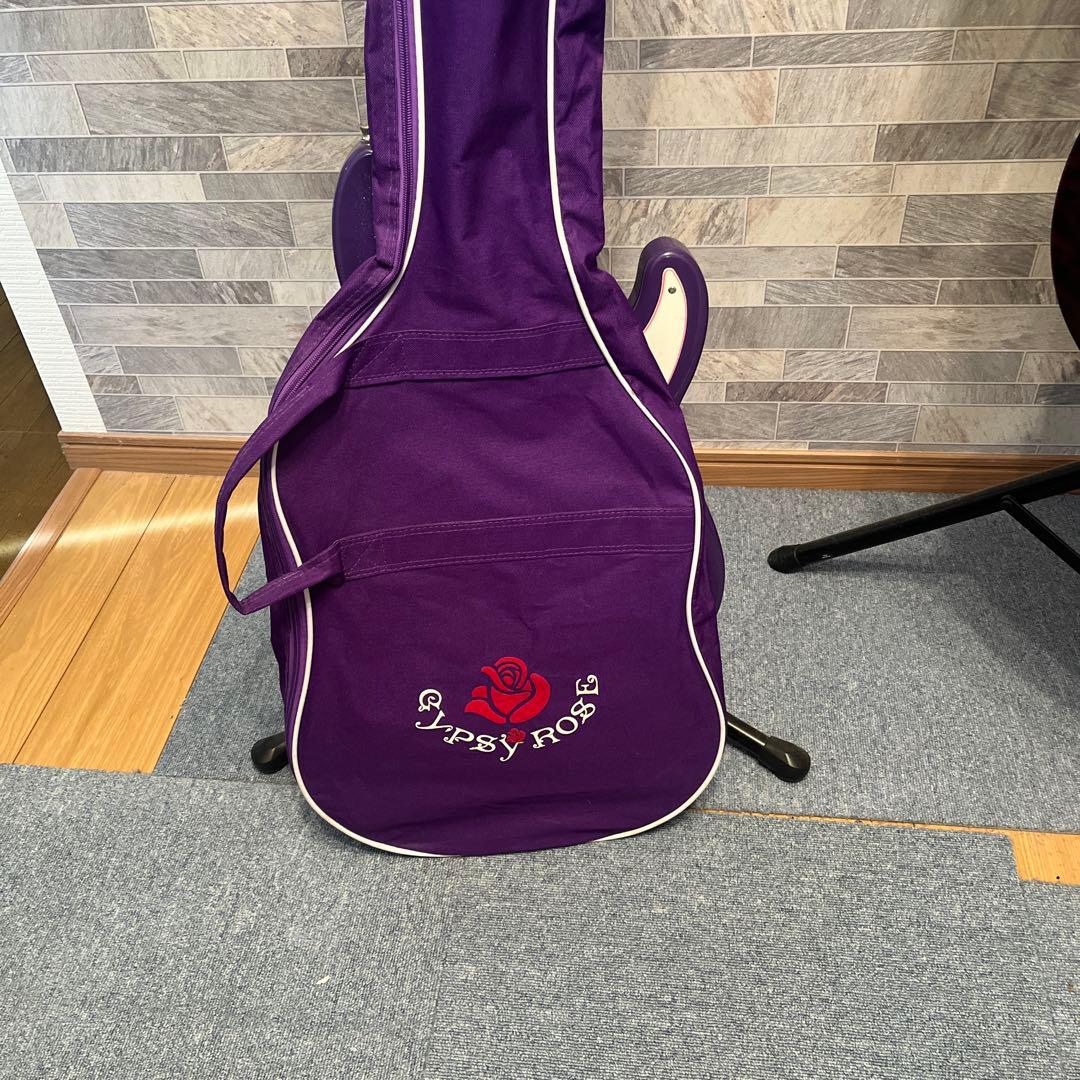 Gypsy Rose エレキベース パープル　プレシジョンベース