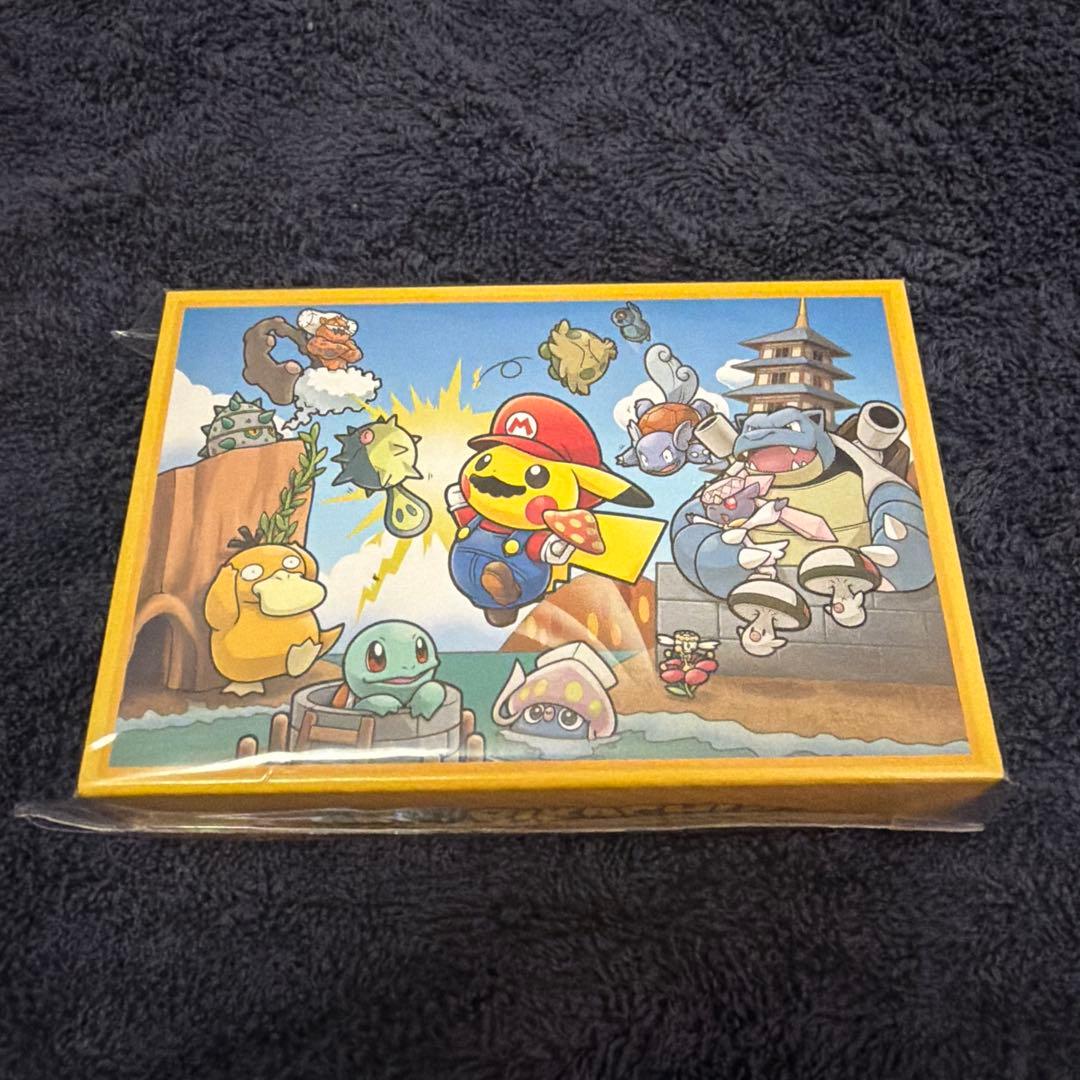 マリオピカチュウトランプ新品未開封シュリンク付き