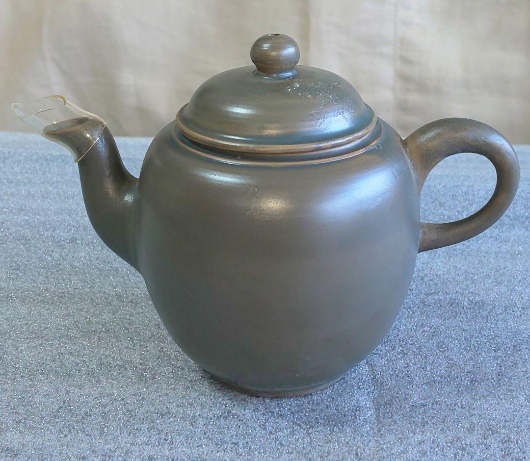 備前焼 青備前 茶器揃 七点一式 煎茶道具5客