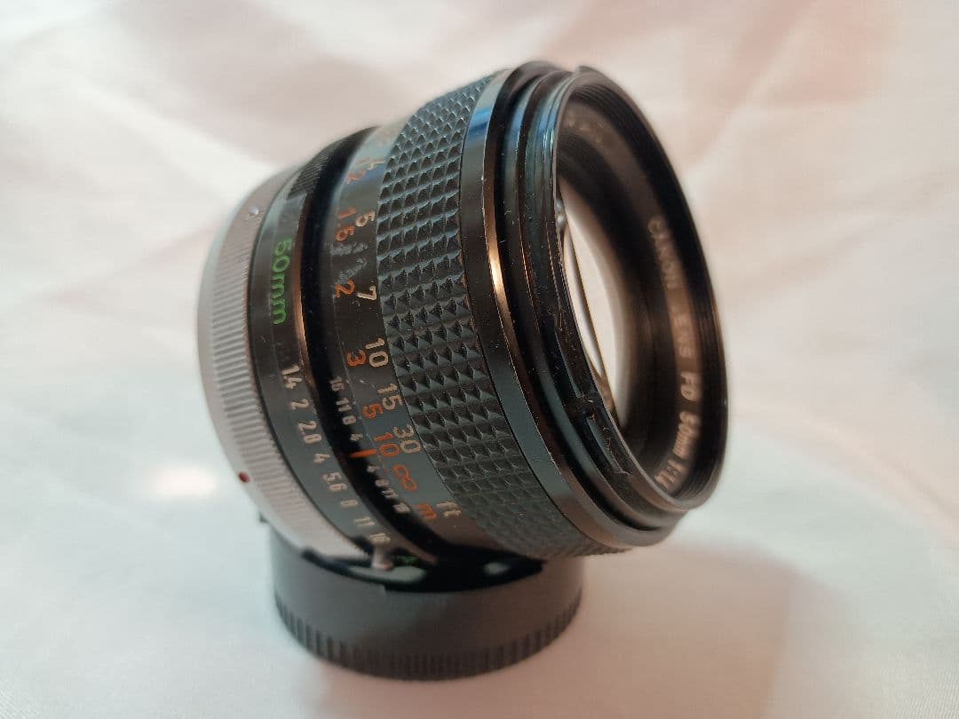 美品！ Canon fD 50mm 1 : 1.4 s.s.c 単焦点 レンズ