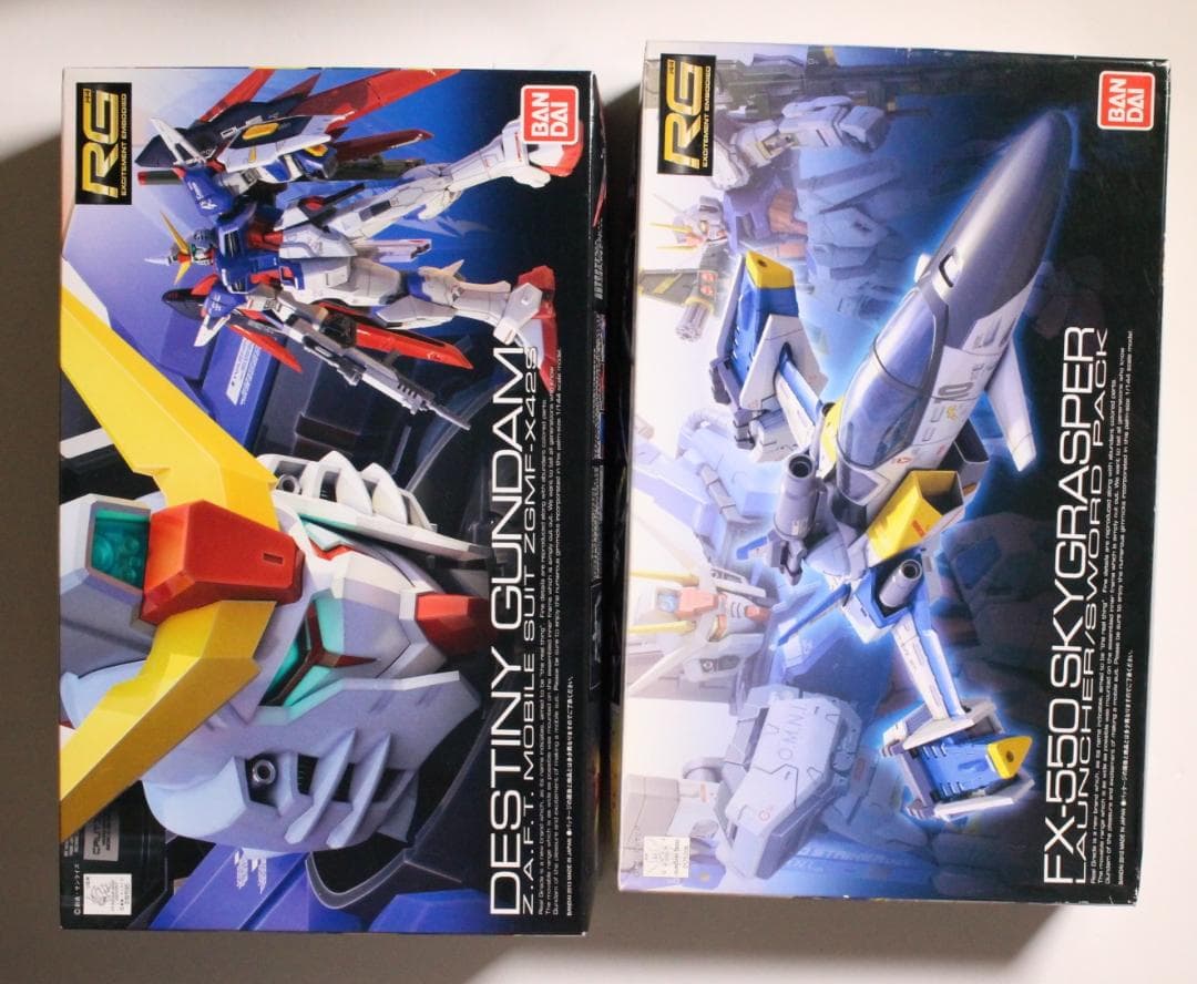 RG 1/144 機動戦士ガンダムSEED 5個セット フリーダム ジャスティス