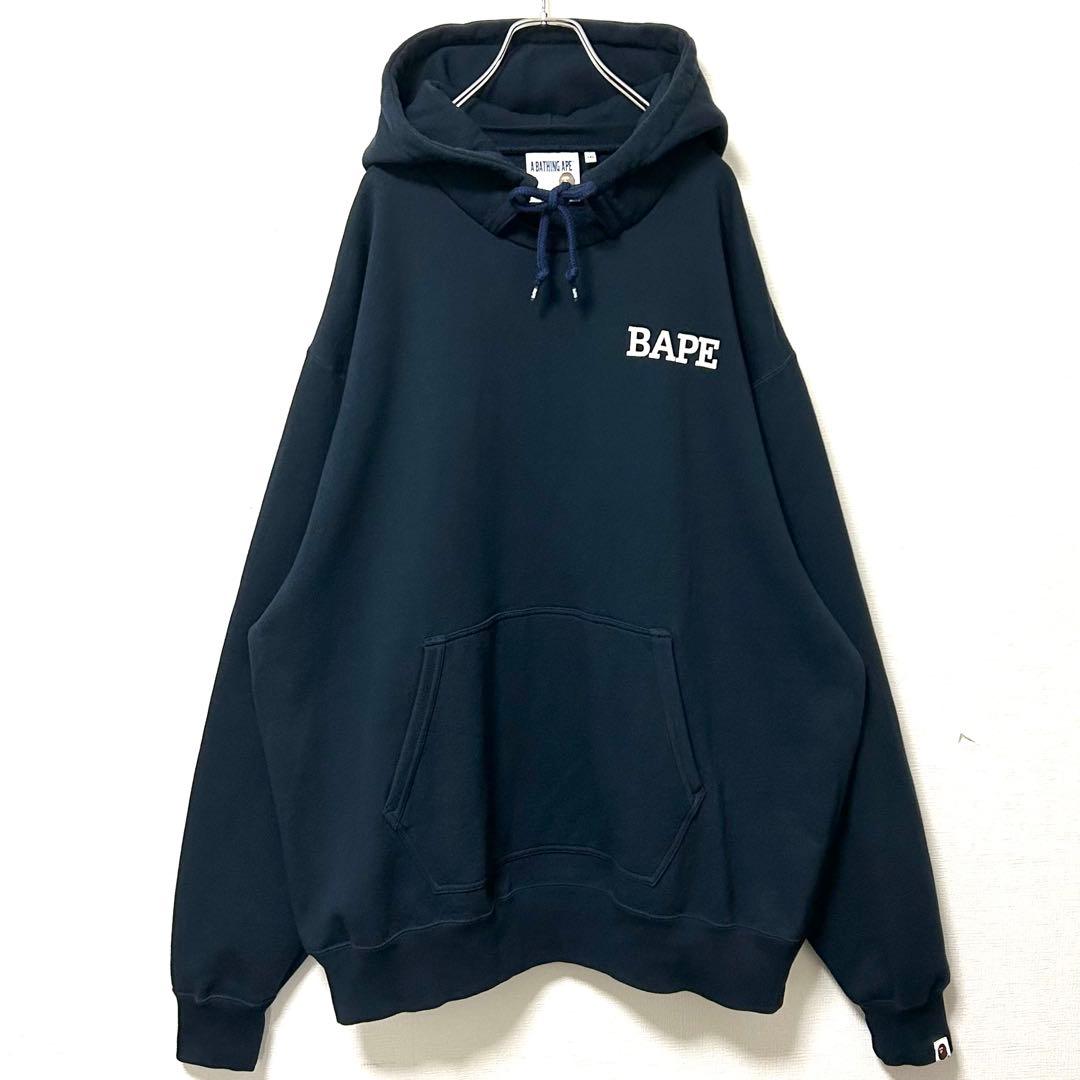 【3XL】APEアベイシングエイプ　リラックスフィットフーディー　後付けパーカー