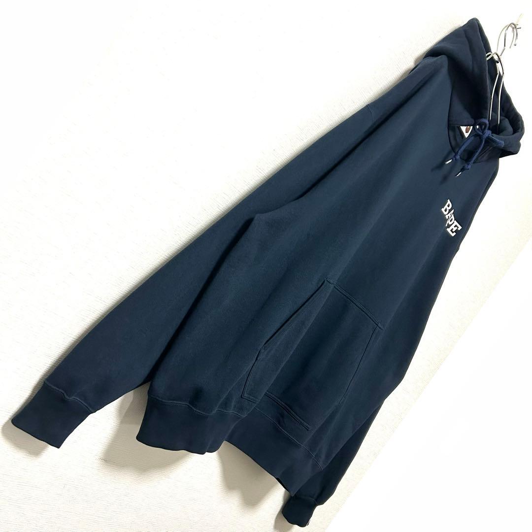 【3XL】APEアベイシングエイプ　リラックスフィットフーディー　後付けパーカー