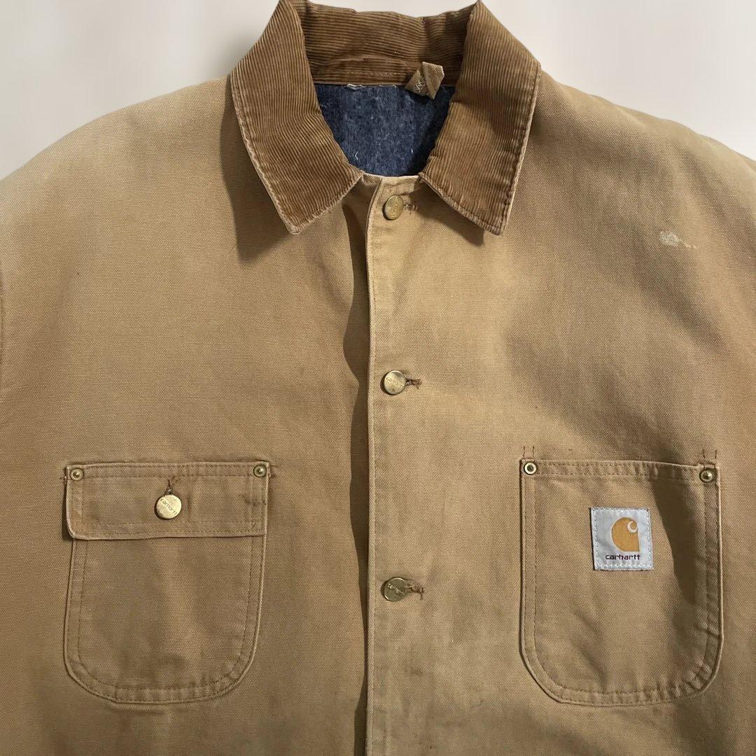Carhartt カーハート　カバーオールジャケットチョアコート　ブラウン