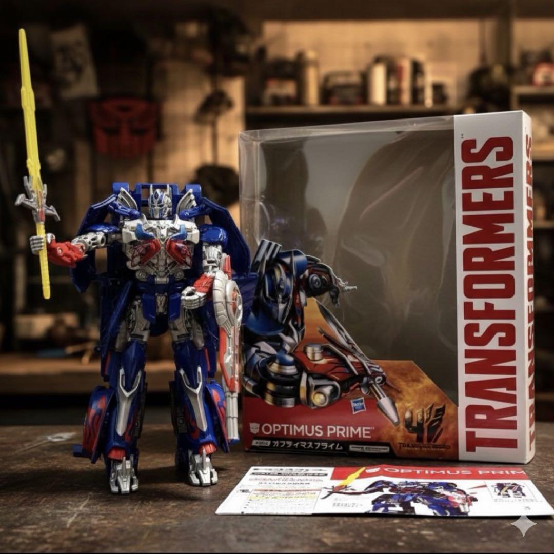 【 美品⠀】 トランスフォーマー オプティマスプライム フィギュア 変身 箱付き