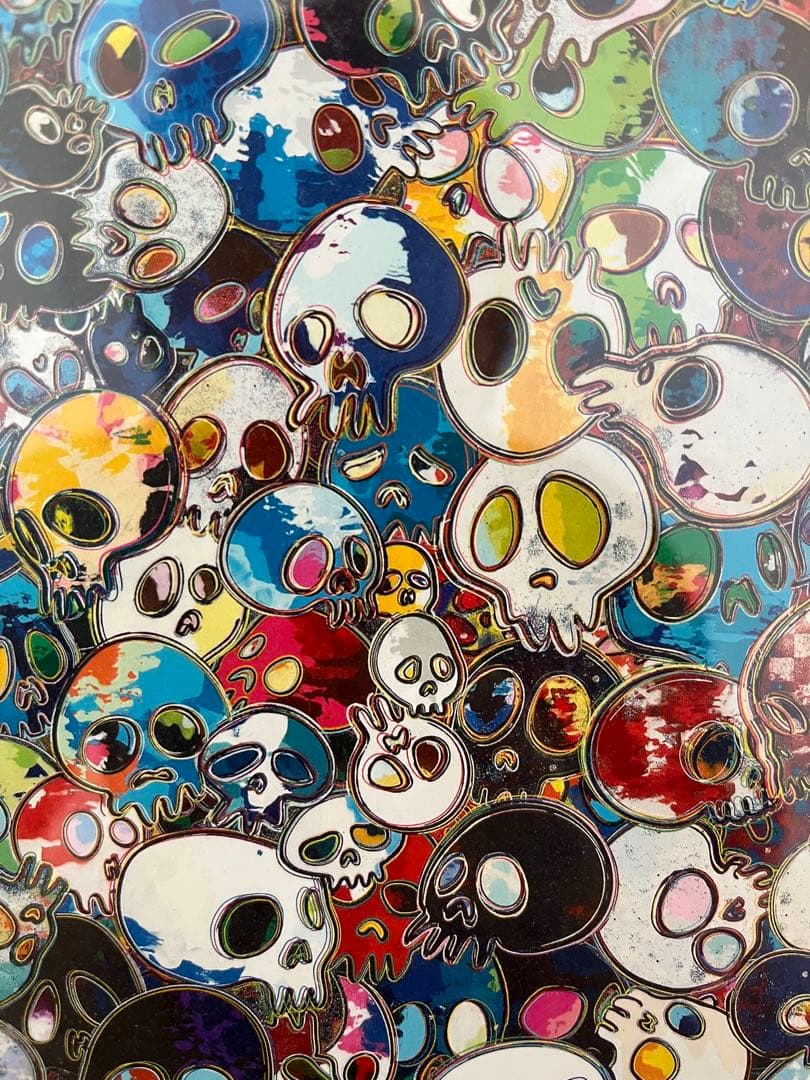 村上隆　ポスター　「Blue Life Force, 2012」(額装あり)