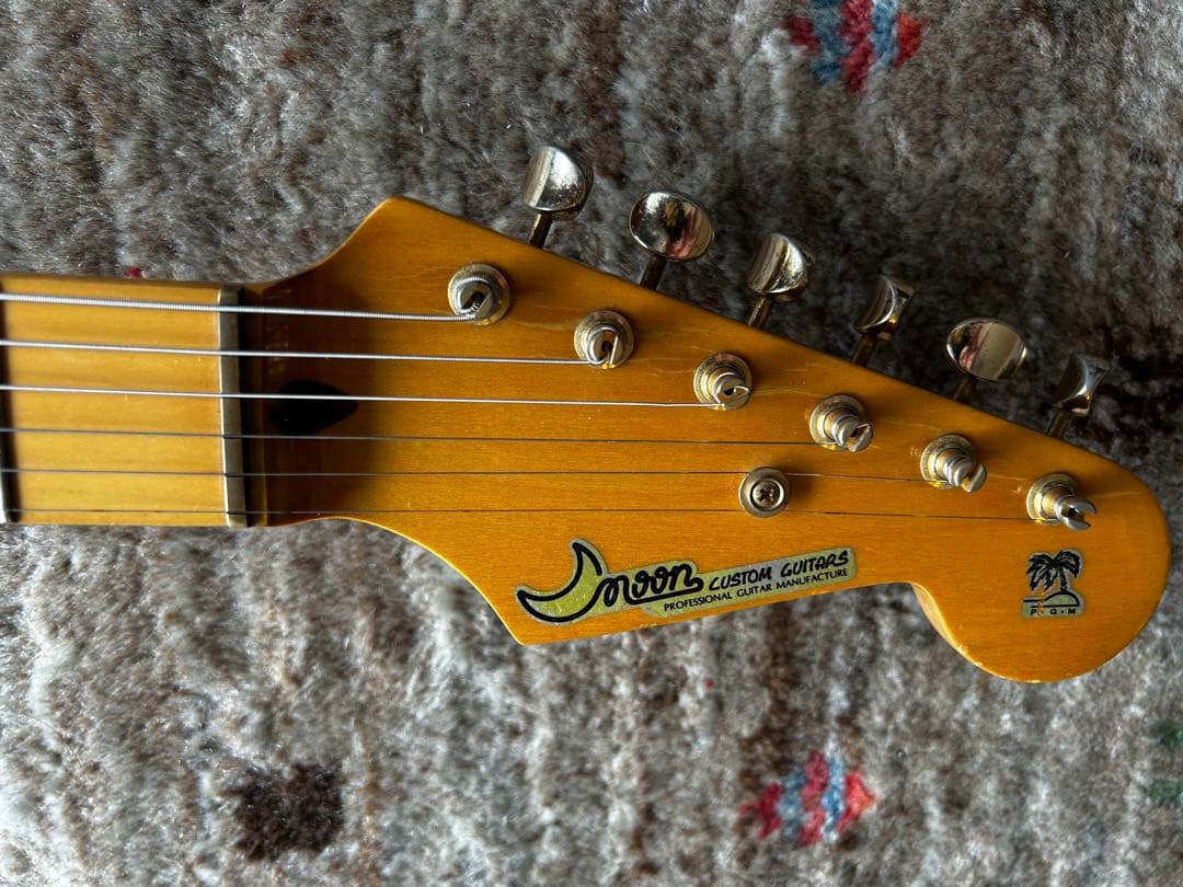 【試奏動画あり】1988年製 moon ストラトタイプ エレキギター
