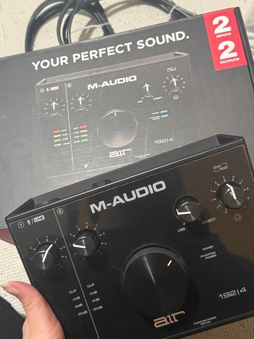 M-Audio USB USB-C オーディオインターフェース 音楽制作