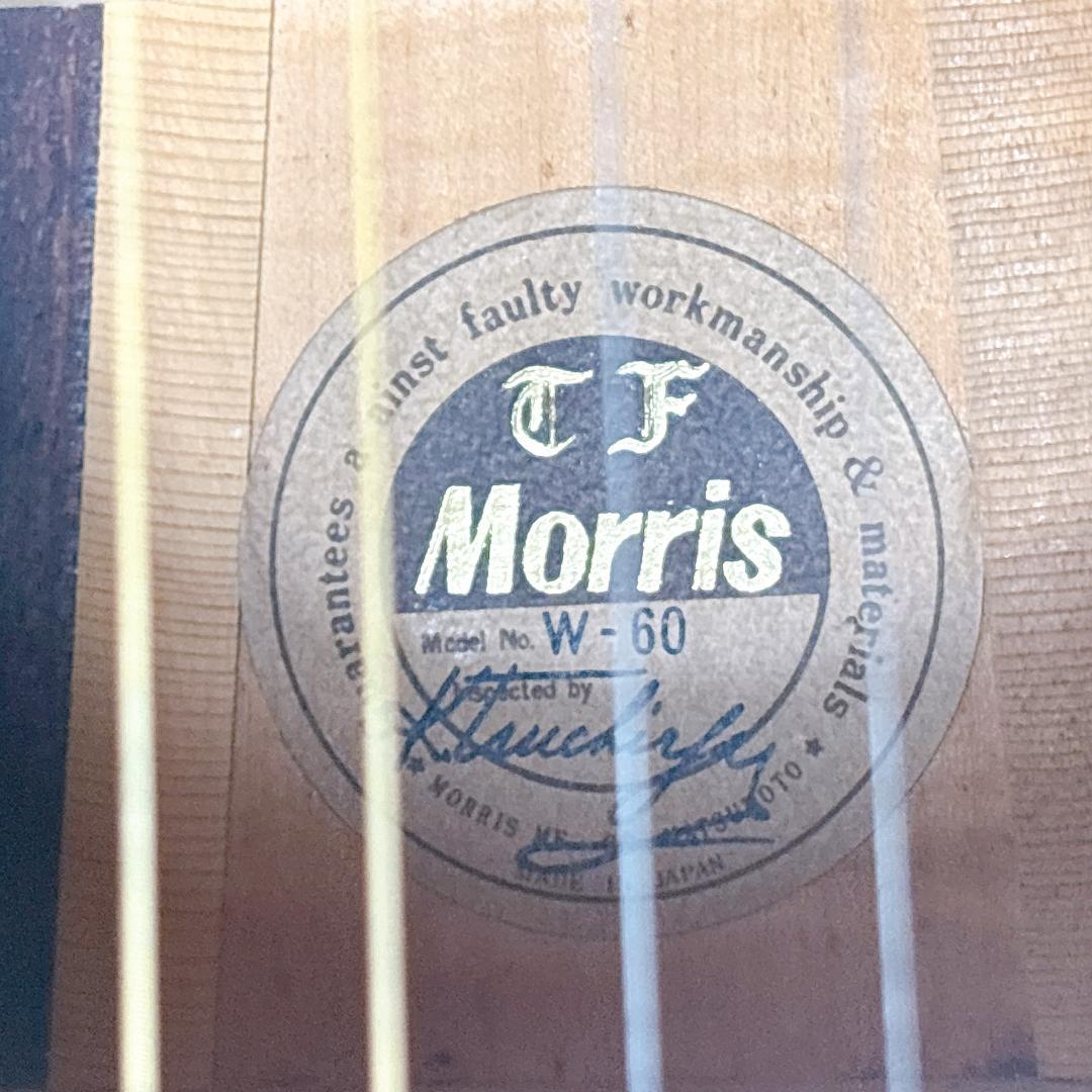 Morris W-60／ジャパンヴィンテージ（ハカランダ／3ピースバック）