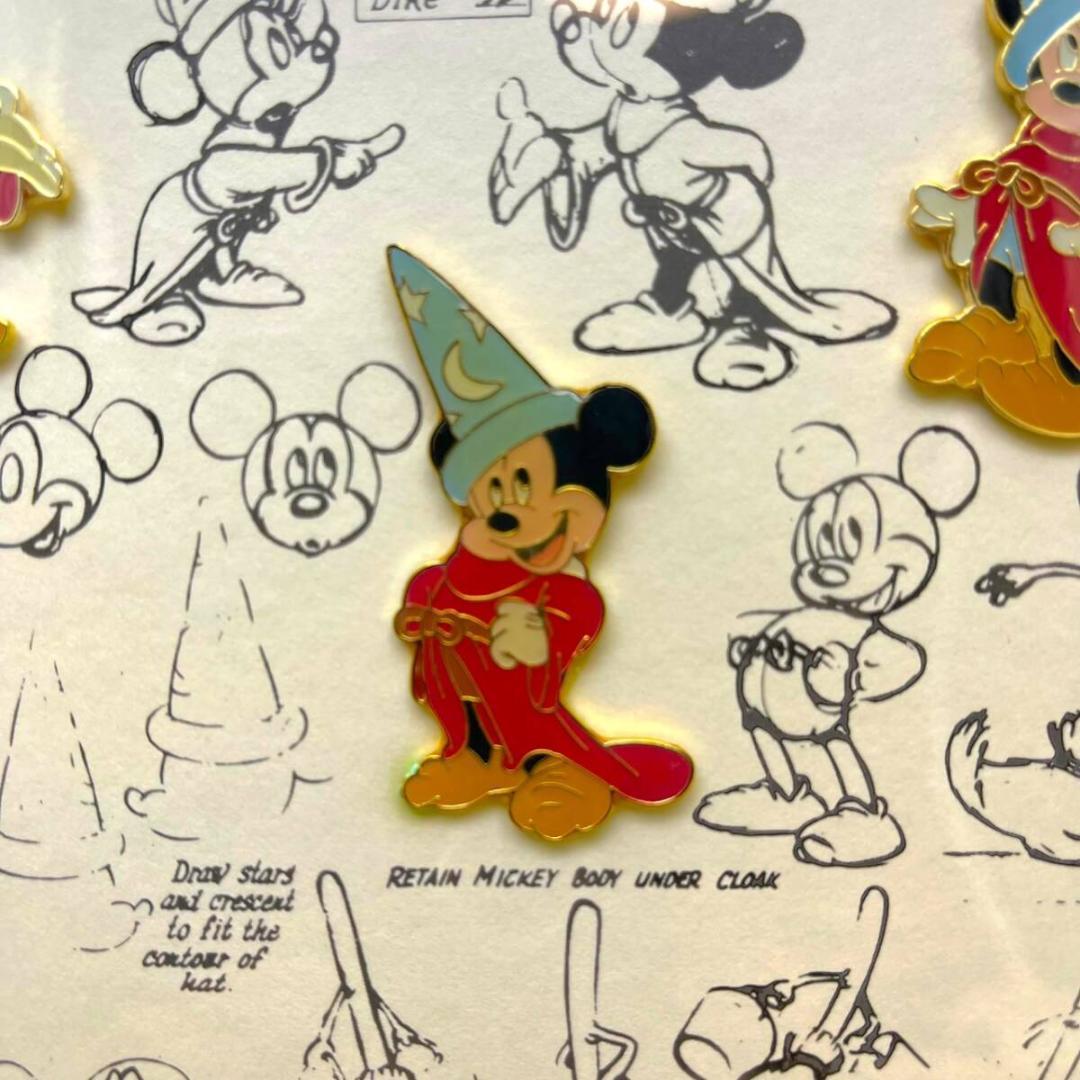 限定品★ミッキーマウス ソーサラーミッキー 魔法使いの弟子 モデルシート