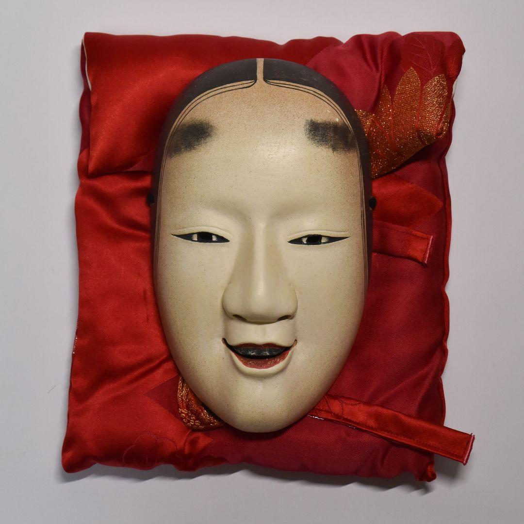 能面 蝉羽 能面袋付き 美品 (J2)