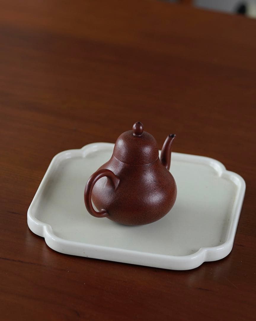 唐物紫砂壺  孟臣製 清泉石上流 朱泥 急須 時代品 煎茶道具 美術品