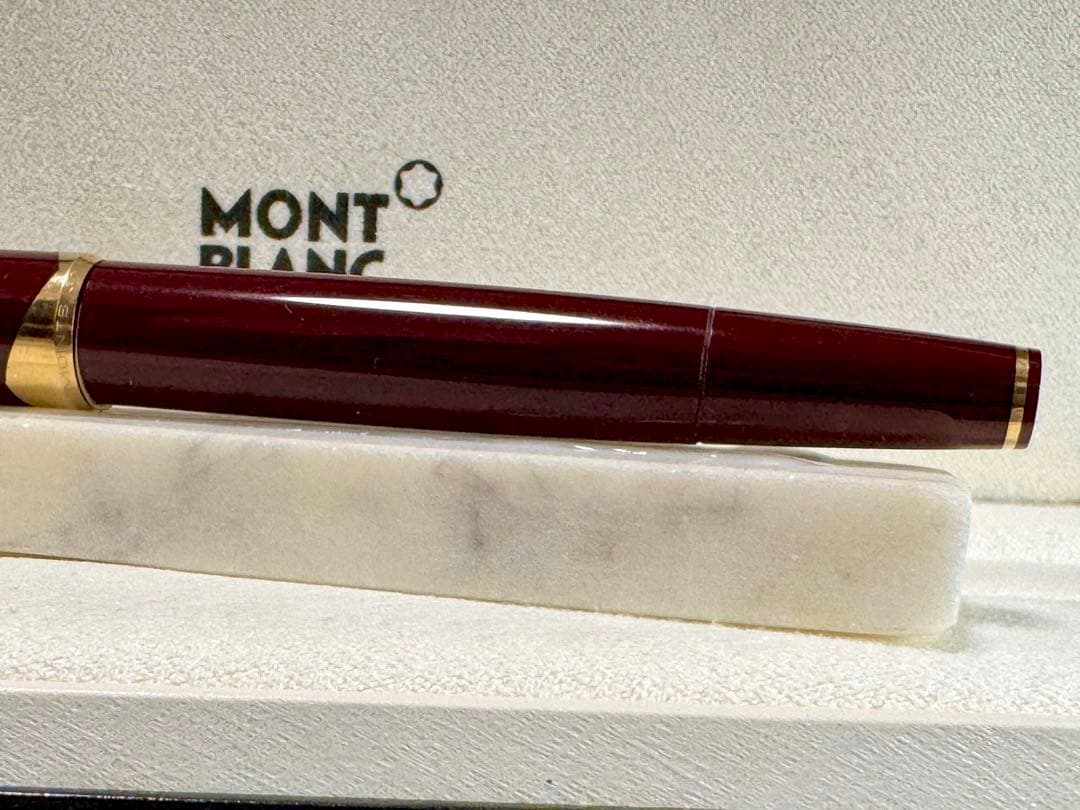 【美品】モンブラン万年筆 No12 1960s ペン先18c 750 ボルドー