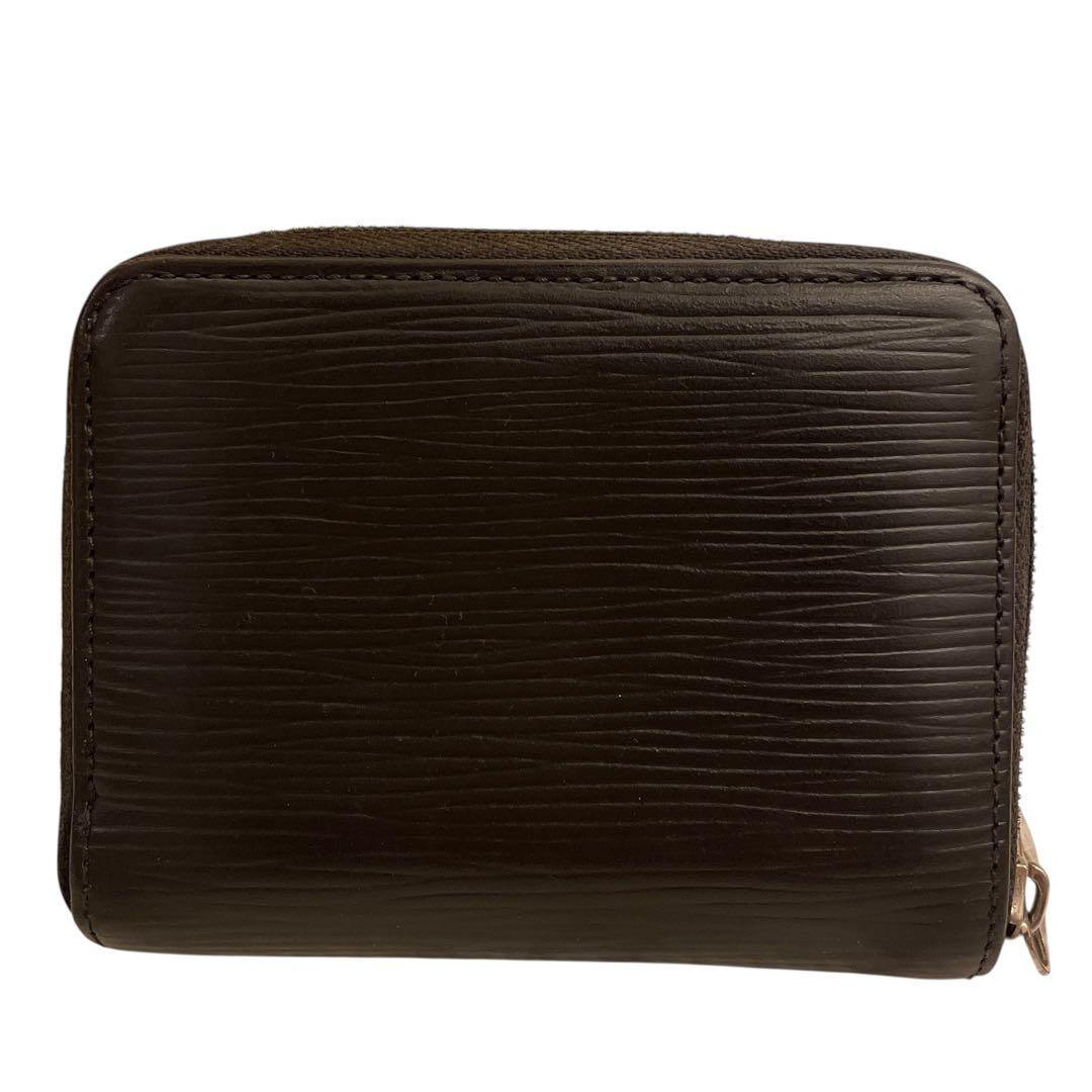 【未使用級】ルイヴィトン　ジッピーパース　エピ　黒　コンパクト財布