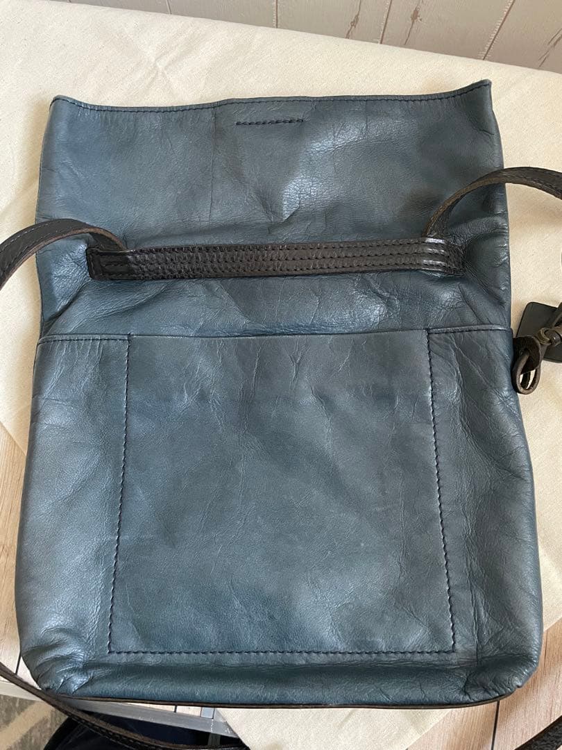 ゲンテンgenten 鹿革ショルダーバッグ