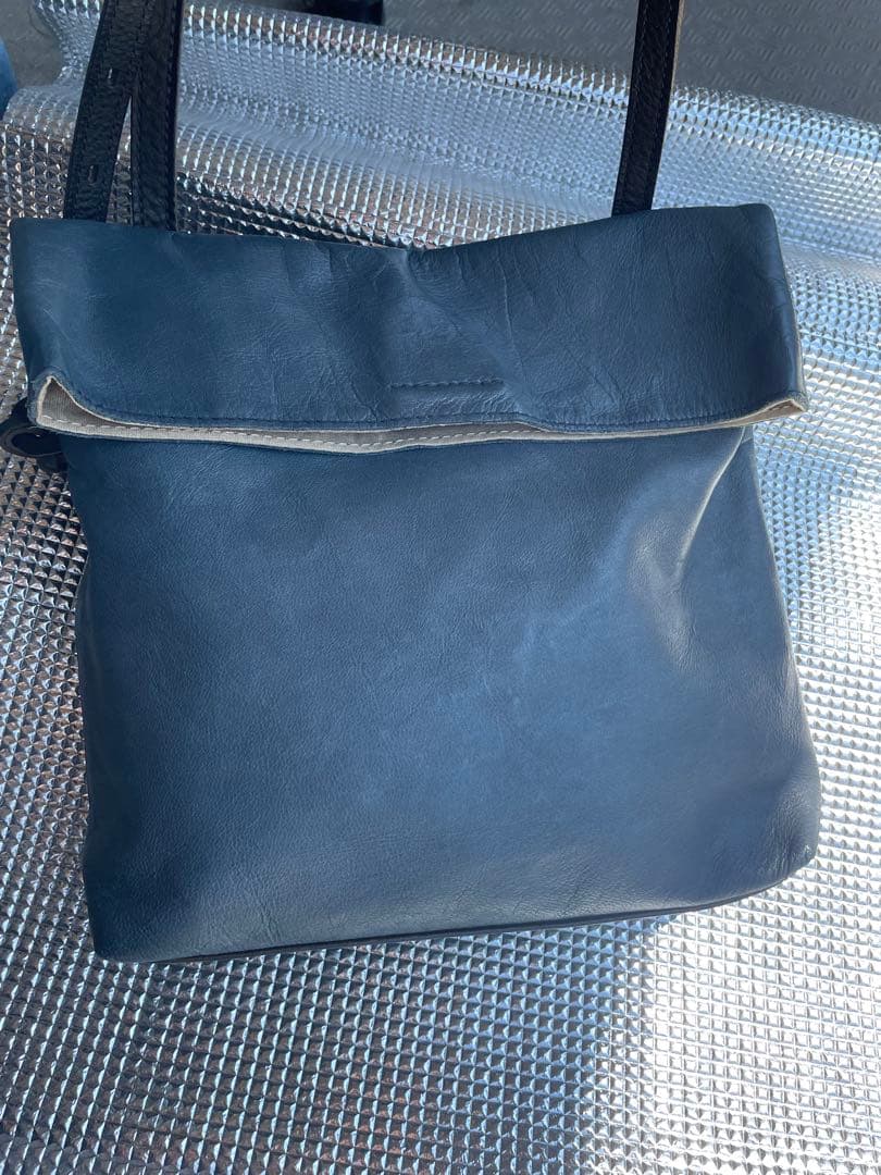 ゲンテンgenten 鹿革ショルダーバッグ